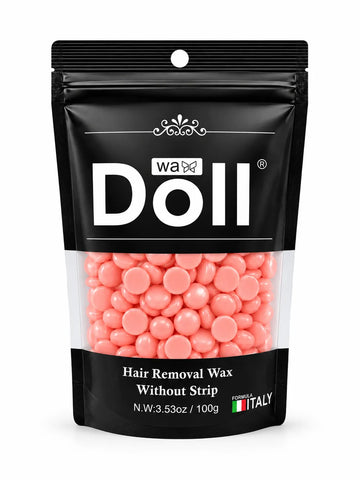 Doll Hair Removal Hard Wax Beans – Soothing PINK Formula (100g / 3.53oz)