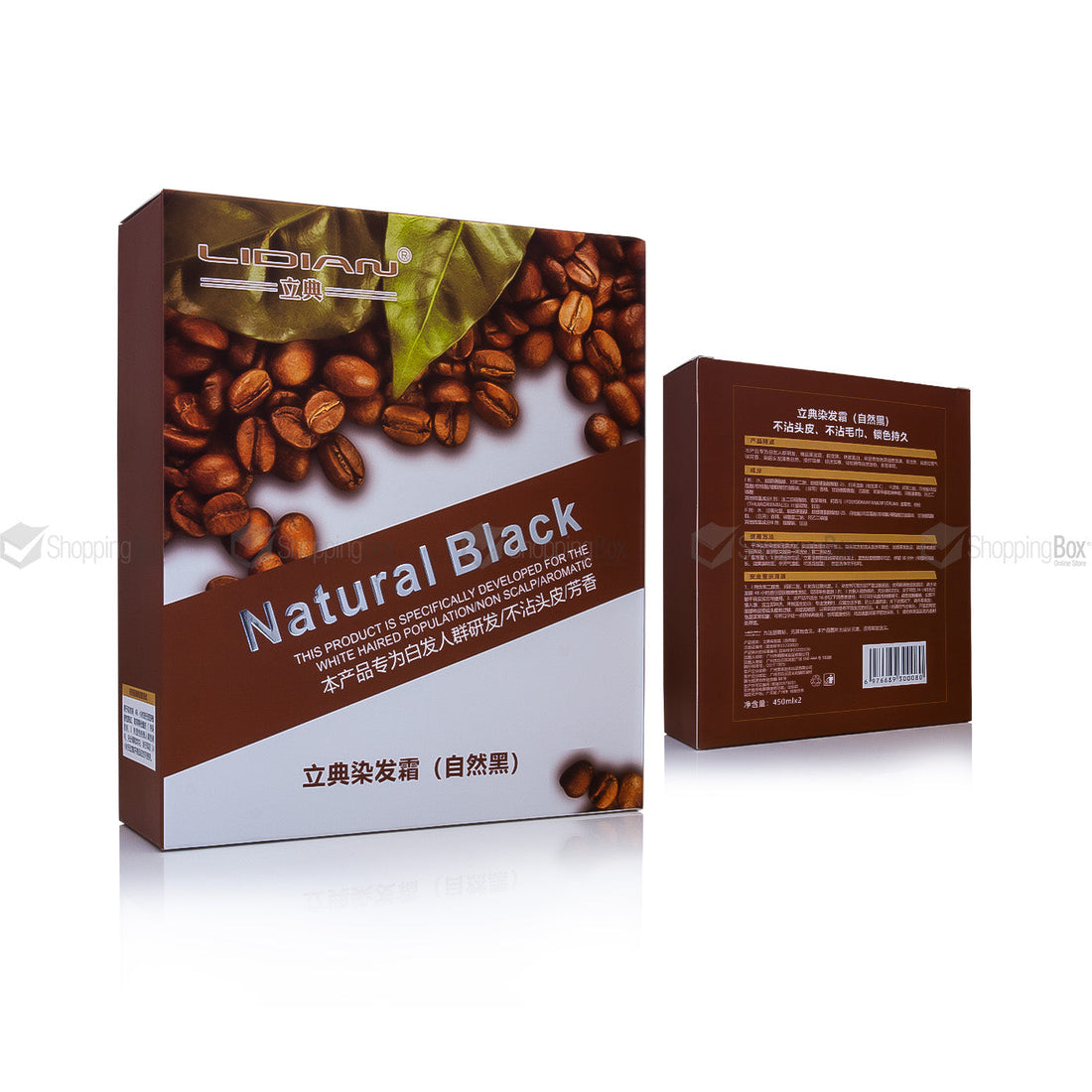 LIDIAN® Natural Black Hair Dye Cream – Non-Scalp Staining & Aromatic Formula